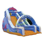 giant inflatable floating slide